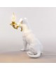 LAMPE CHIEN RIO BLANC SELETTI