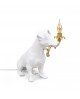 LAMPE CHIEN RIO BLANC SELETTI