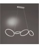SUSPENSION 4L LED RONDO BLANC MAT TRIO
