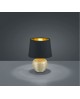 LAMPE LUXOR PETIT MODELE NOIR/DORE TRIO