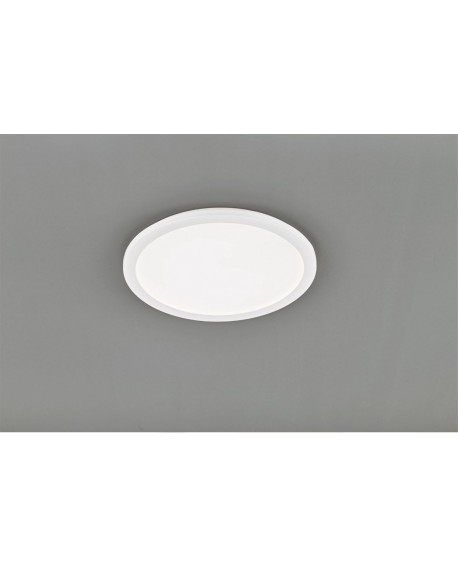 PLAFONNIER LED CAMILLUS ROND GRAND MODELE BLANC REALITY