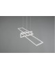 SUSPENSION LED SALINAS BLANC MAT TRIO