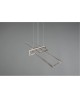 SUSPENSION LED SALINAS NICKEL MAT TRIO