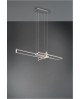 SUSPENSION LED SALINAS NICKEL MAT TRIO