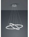 SUSPENSION 2 CERCLES LED DURBAN TRIO