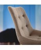 CHAISE CARNABY TISSU BEIGE LA SEGGIOLA