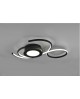 PLAFONNIER LED JIVE NOIR MAT PETIT MODELE TRIO