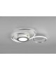 PLAFONNIER LED JIVE NICKEL MAT PETIT MODELE TRIO
