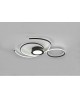 PLAFONNIER LED JIVE NOIR MAT TRIO