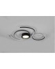 PLAFONNIER LED JIVE NOIR MAT TRIO