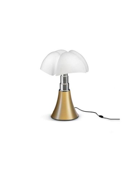 LAMPE PIPISTRELLO MEDIO LAITON SATINE MARTINELLI LUCE