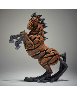 HORSE BY EDGE SCULPTURE