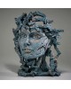 VENUS BUST TEAL BY EDGE SCULPTURE