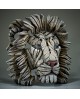 LION BUST BLANC BY EDGE SCULPTURE