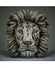 LION BUST BLANC BY EDGE SCULPTURE