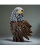 EAGLE BUST BALD BY EDGE SCULPTURE