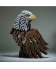 EAGLE BUST BALD BY EDGE SCULPTURE