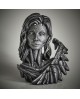 ANGEL BUST SILVER SPIRIT BY EDGE SCULPTURE