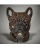 FRENCH BULLDOG BUST BRINDLE BY EDGE SCULPTURE