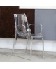 FAUTEUIL VALERY-P TRANSPARENT LA SEGGIOLA