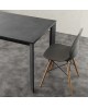 TABLE DE REPAS TECNO GRAPHITE LA SEGGIOLA