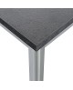 TABLE DE REPAS TECNO GRAPHITE LA SEGGIOLA