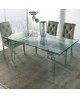 TABLE DE REPAS GLASS LA SEGGIOLA