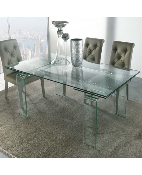 TABLE DE REPAS GLASS LA SEGGIOLA