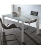 TABLE REPAS SLIVER EXTRA-BLANC BRILLANT LA SEGGIOLA