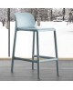 TABOURET DE BAR RIVER STOOL BLEU CIEL LA SEGGIOLA