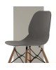 TABOURET DE BAR SHELL STOOL GRIS LA SEGGIOLA