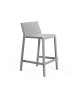 TABOURET DE BAR ZEROCINQUANTUNO STOOL GRIS CLAIR LA SEGGIOLA