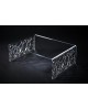 TABLE BASSE TRANSPARENT H35 LIGNE RESILLE CLAIRLINE