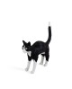 LAMPE CHAT JOBBY BLANC ET NOIR SELETTI