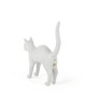 LAMPE CHAT JOBBY BLANC MAT SELETTI