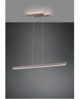 SUSPENSION LED BELFAST NICKEL MAT TRIO