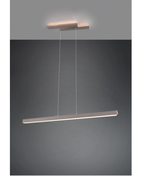 SUSPENSION LED BELFAST NICKEL MAT TRIO