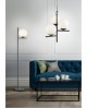 LAMPADAIRE PURE NOIR MAT TRIO