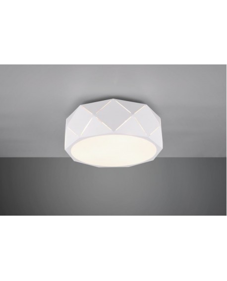 PLAFONNIER ZANDOR BLANC MAT TRIO