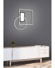 PLAFONNIER/APPLIQUE LED DOWNEY NOIR MAT TRIO