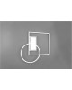 PLAFONNIER/APPLIQUE LED DOWNEY BLANC MAT TRIO