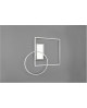 PLAFONNIER/APPLIQUE LED DOWNEY NICKEL MAT TRIO