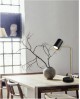 LAMPE MARLEY BRONZE SATINE ET NOIR MAT TRIO