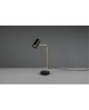 LAMPE MARLEY BRONZE SATINE ET NOIR MAT TRIO