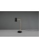 LAMPE MARLEY BRONZE SATINE ET NOIR MAT TRIO