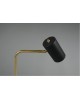 LAMPE MARLEY BRONZE SATINE ET NOIR MAT TRIO