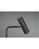 LAMPADAIRE MARLEY NOIR MAT TRIO