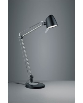 LAMPE LED RADO NOIR MAT TRIO