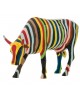 VACHE STRIPED LARGE COWPARADE