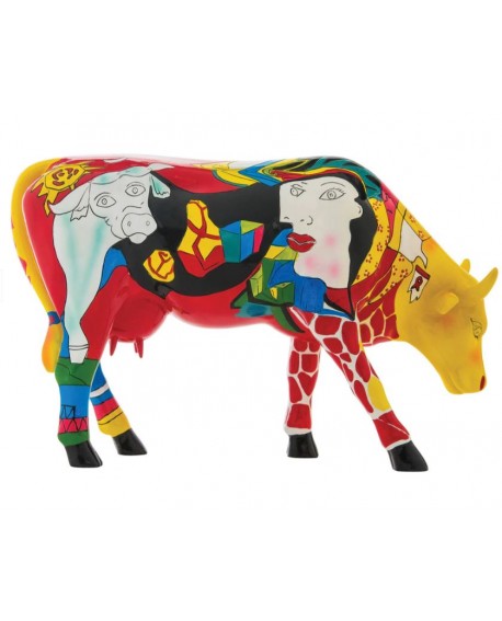 VACHE HOMAGE TO PICOWSO'S AFRICAN PERIOD LARGE COWPARADE